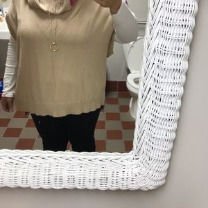 Joan vass New York sleeveless sweater. Size xl